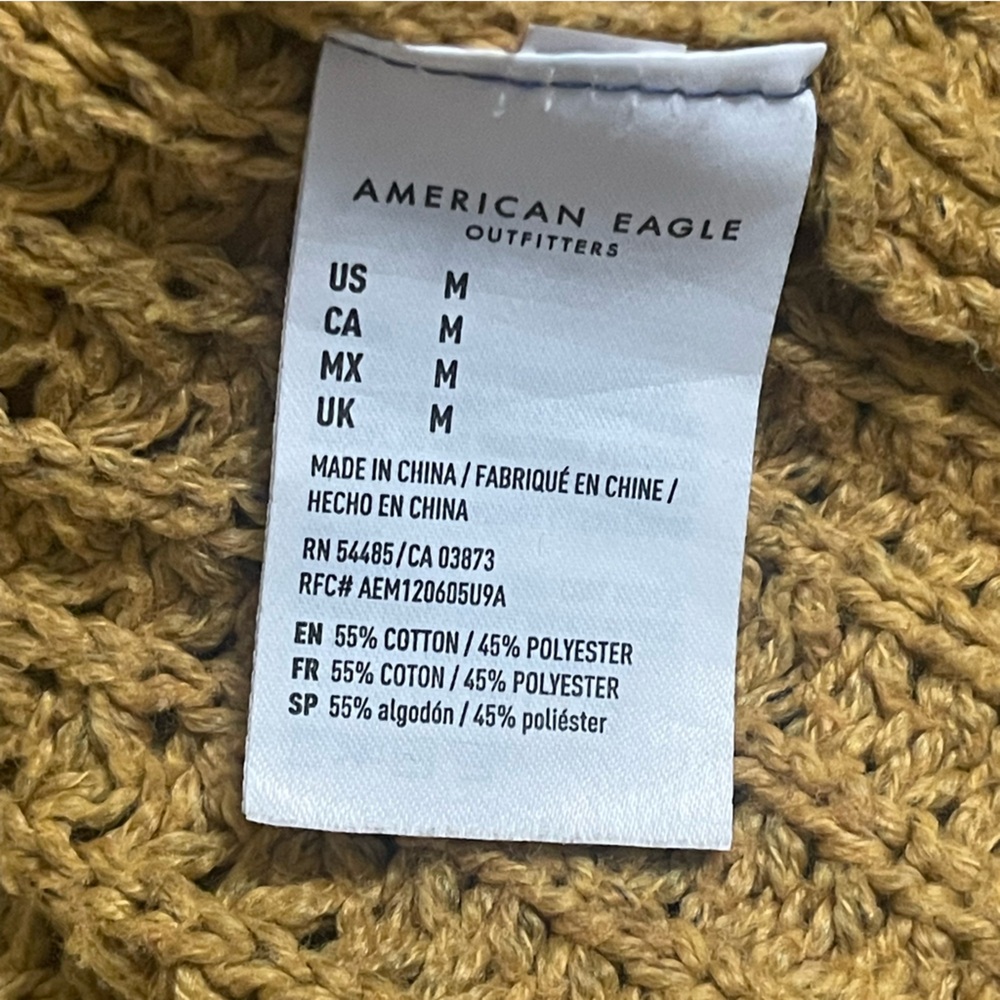 American Eagle Outfitters Tan Cardigan Sweater - Picture 8 of 9